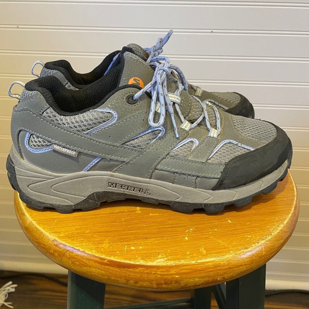 Merrell Moab II Low Lace Waterproof Hiking Shoes Unisex M=6 W=8